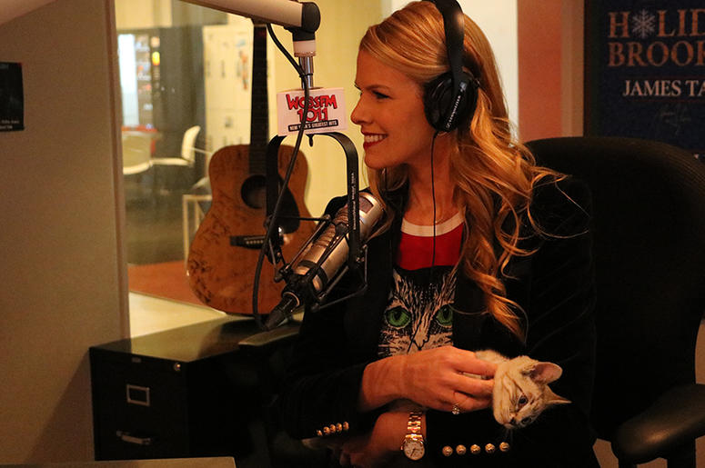 Beth Stern with Kittens
