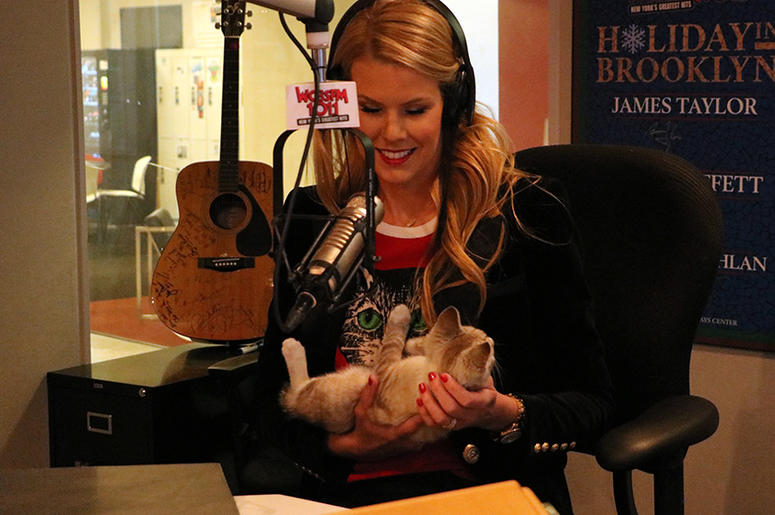 Beth Stern with Kittens