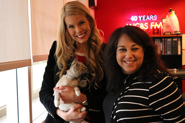 Beth Stern with Kittens