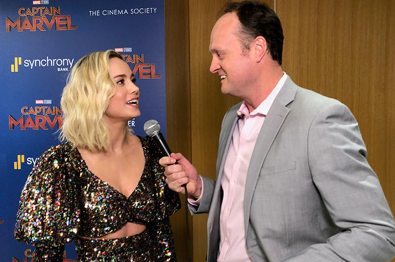 Brie Larson & Brad Blanks
