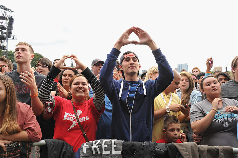 Global Citizen Festival attendees
