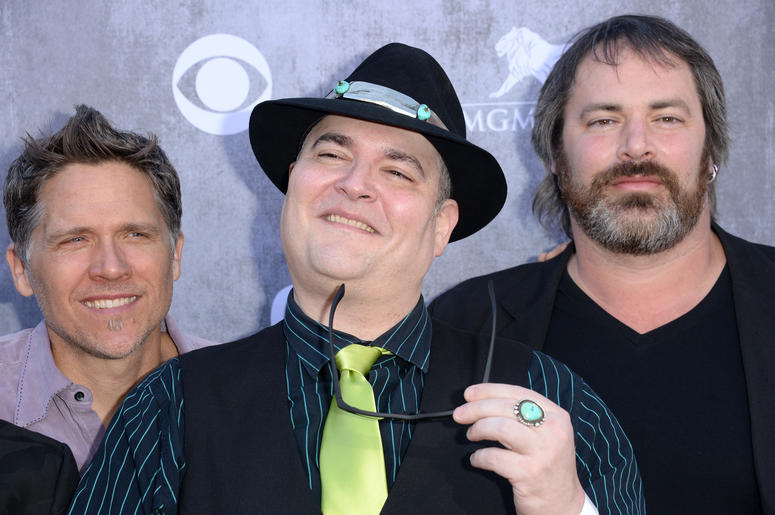 Musicians Brendan Hill, John Hopper, and Chan Kinchla