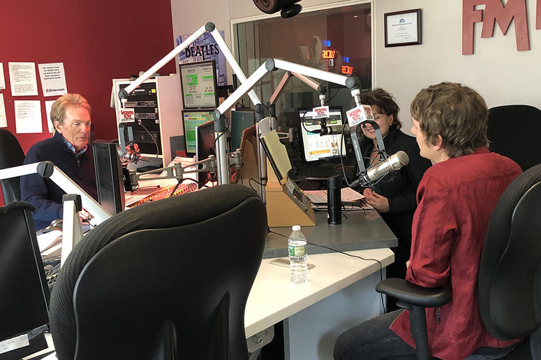 Rob Thomas In Studio with Scott Shannon and Patty Steele