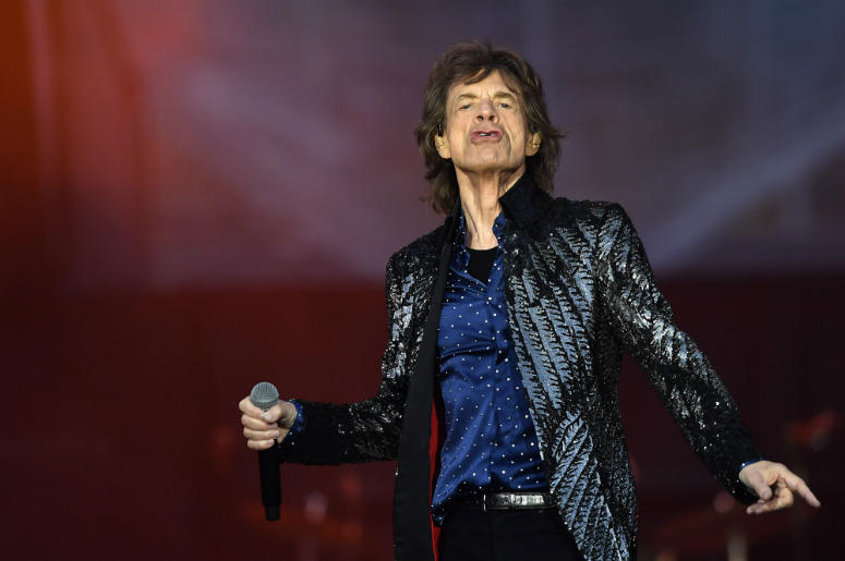 Mick Jagger of The Rolling Stones performs live on stage on the opening night of the european leg of their No Filter tour at Croke Park on May 17, 2018 Mick Jagger of The Rolling Stones performs live on stage on the opening night of the european leg of their No Filter tour at Croke Park on May 17, 2018