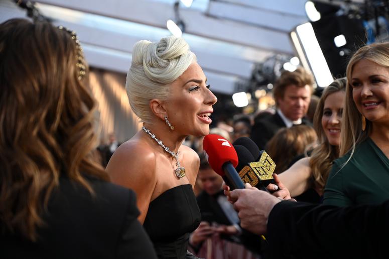 Lady Gaga at the 2019 Academy Awards