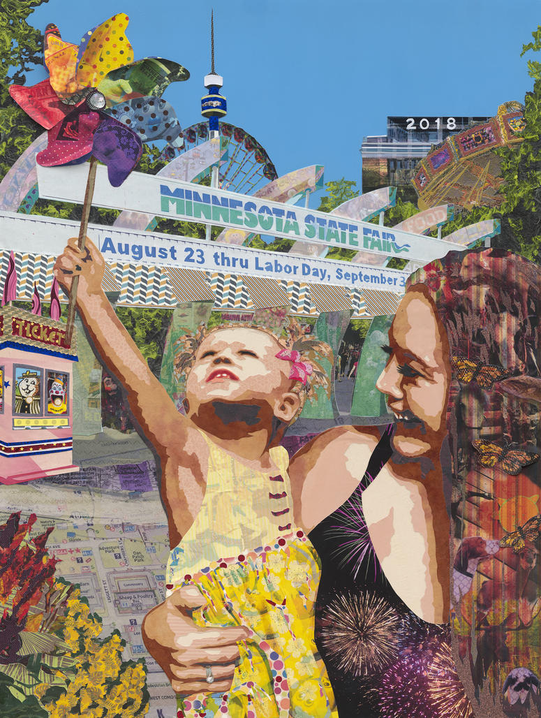 Here's what the state fair art looks like for 2018 State Fair art 2018