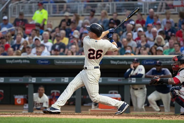 Home run by Max Kepler Kepler hits home run