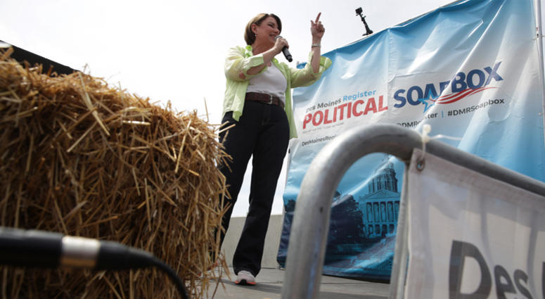 Iowa State Fair and Amy Klobuchar Klobuchar at Iowa State Fair