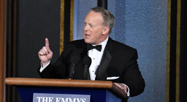 Former White House spokesman Sean Spicer Sean Spicer at the Emmys