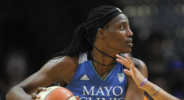 Sylvia Fowles of the Lynx Lynx center Sylvia Fowles