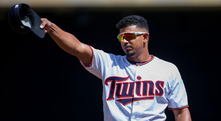 AL player of the week Eduardo Escobar Eduardo Escobar celebrates