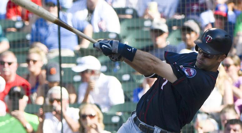 Joe Mauer at Wrigley Field Mauer power