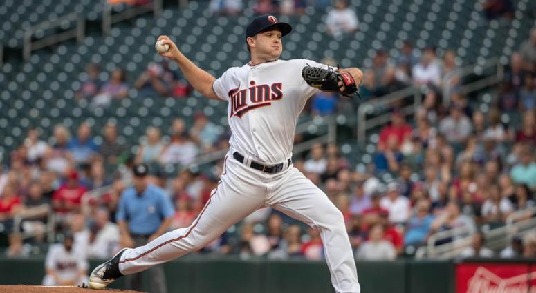 Rookie righthander Kohl Stewart Kohl Stewart pitches for Twins