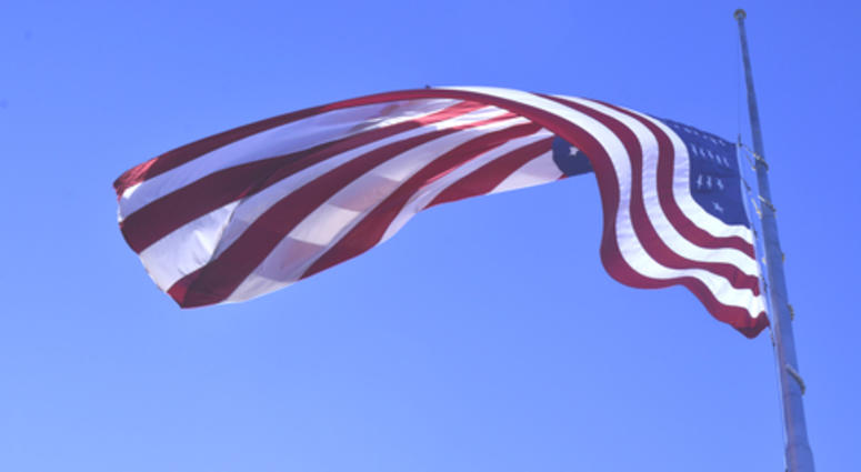 half-staff Flag