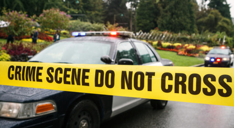 crime scene tape stock crime scene