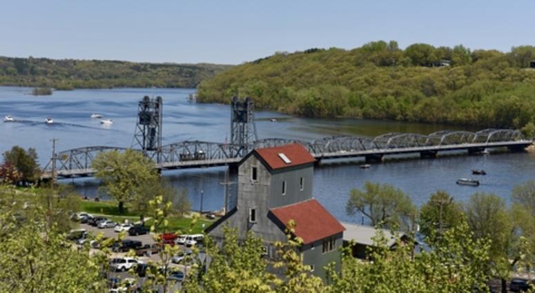 Stillwater and Saint Croix River Stillwater bridge