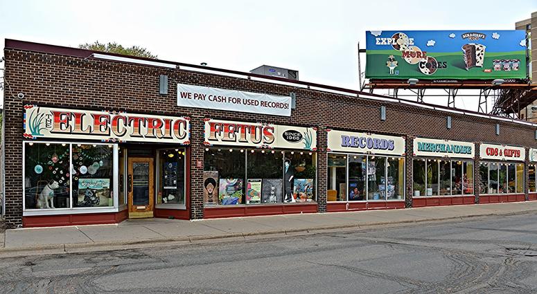 The record store Electric Fetus Electric Fetus record store