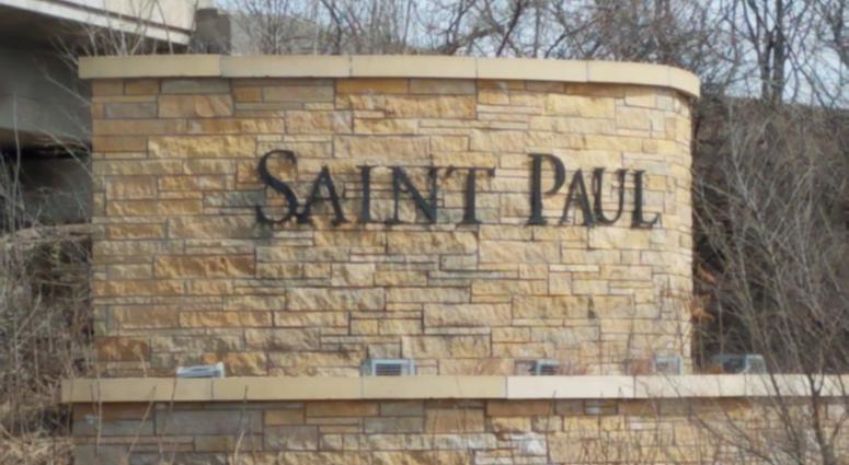 Here is Saint Paul Sign of Saint Paul