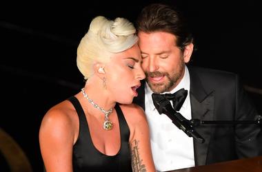 Lady Gaga and Bradley Cooper during the 91st Academy Awards Lady Gaga and Bradley Cooper during the 91st Academy Awards