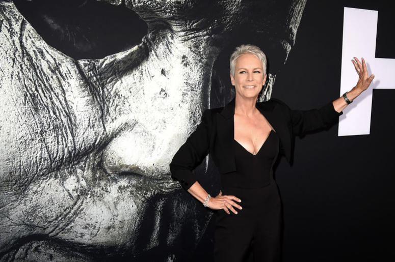 Jamie Lee Curtis arrives at the premiere of Universal Pictures' "Halloween" at the TCL Chinese Theatre on October 17, 2018 in Los Angeles, California. Jamie Lee Curtis arrives at the premiere of Universal Pictures' "Halloween" at the TCL Chinese Theatre on October 17, 2018 in Los Angeles, California.
