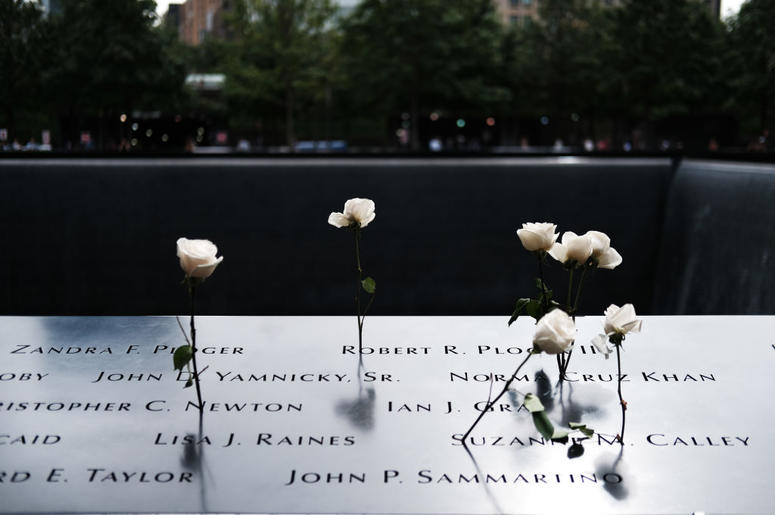 Roses are placed in the names of victims on the grounds of the September 11 Memorial and Museum on September 05, 2019 in New York City. New York City is preparing to commemorate the 18th anniversary of the attacks on the World Trade Center in which 2,996 Roses are placed in the names of victims on the grounds of the September 11 Memorial and Museum on September 05, 2019 in New York City. New York City is preparing to commemorate the 18th anniversary of the attacks on the World Trade Center in which 2,996