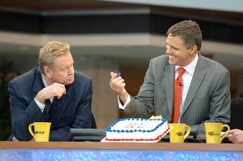 Woody Paige and Jay Crawford Woody Paige and Jay Crawford