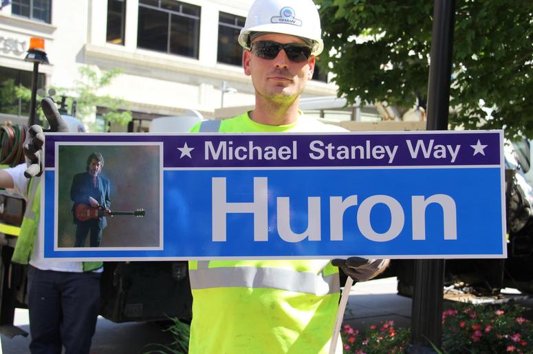 Michael Stanley Way Dedication Michael Stanley Way Dedication