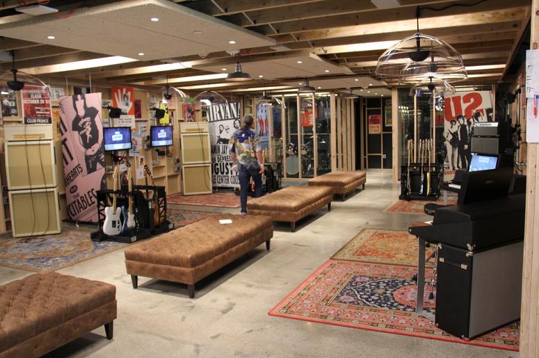 The Rock Hall's Garage Exhibit The Rock Hall's Garage Exhibit