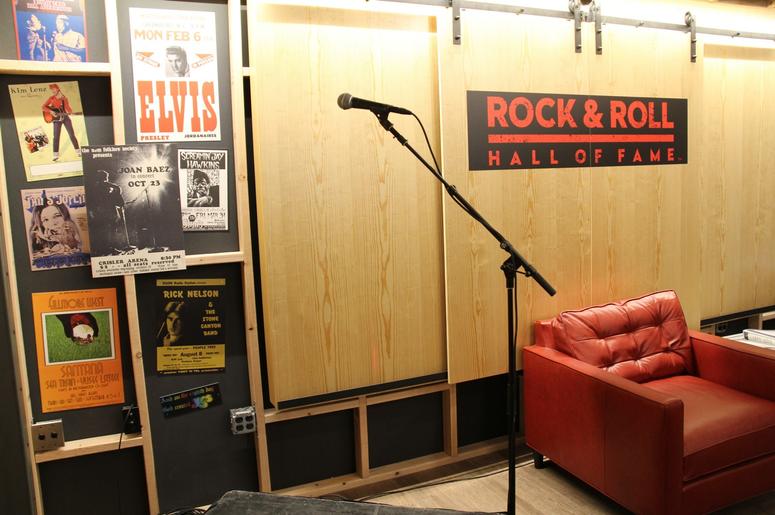 The Rock Hall's Garage Exhibit The Rock Hall's Garage Exhibit