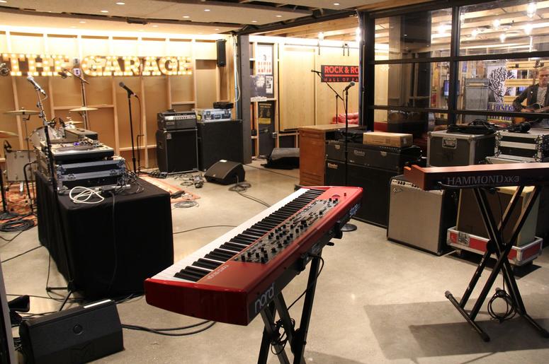 The Rock Hall's Garage Exhibit The Rock Hall's Garage Exhibit