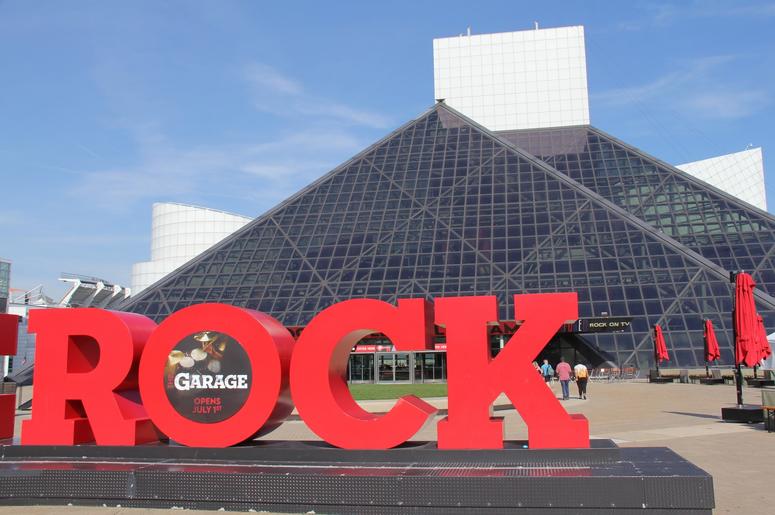 The Rock Hall's Garage Exhibit The Rock Hall's Garage Exhibit