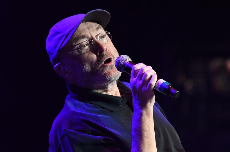 Phil Collins performs Phil Collins performs
