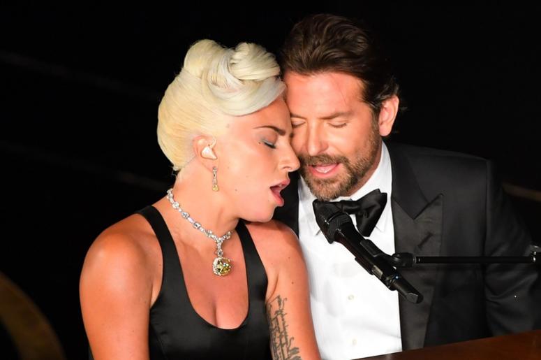 Lady Gaga and Bradley Cooper during the 91st Academy Awards Lady Gaga and Bradley Cooper during the 91st Academy Awards