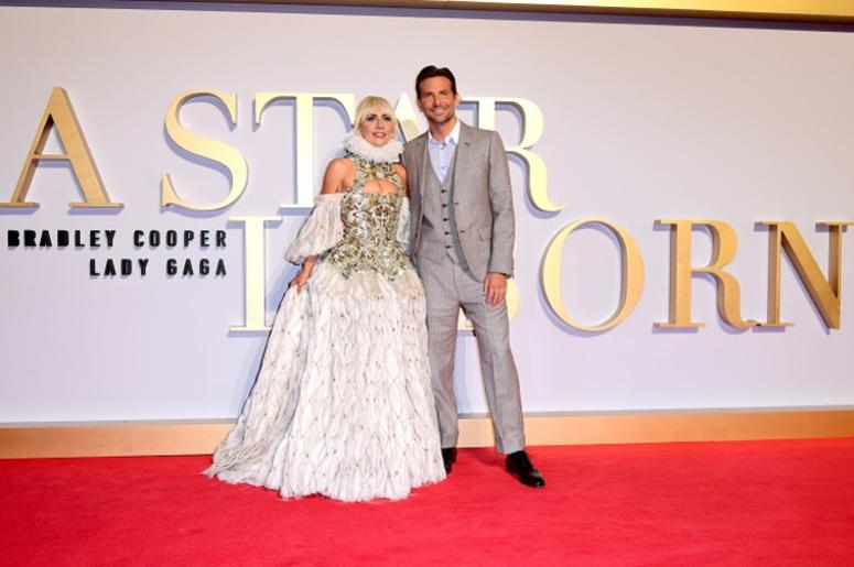 Lady Gaga and Bradley Cooper attending the UK Premiere of A Star is Born held at the Vue West End, Leicester Square, London. Lady Gaga and Bradley Cooper attending the UK Premiere of A Star is Born held at the Vue West End, Leicester Square, London.