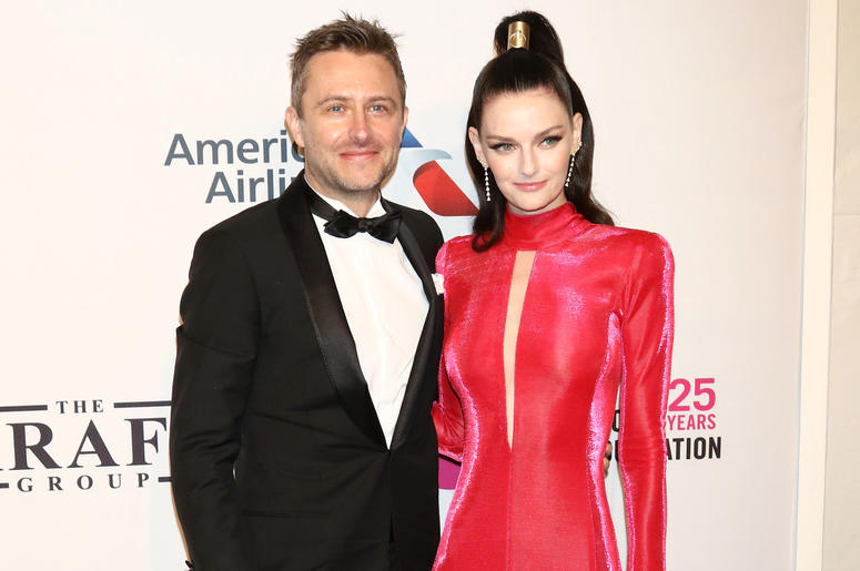 Chris Hardwick and Lydia Hearst attend the 17th Annual An Enduring Vision gala at Cipriani in New York. Chris Hardwick and Lydia Hearst attend the 17th Annual An Enduring Vision gala at Cipriani in New York.