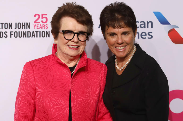 Billie Jean King attends the 17th Annual An Enduring Vision gala at Cipriani in New York. Billie Jean King attends the 17th Annual An Enduring Vision gala at Cipriani in New York.