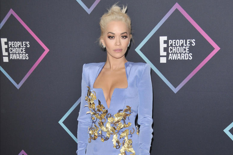 Rita Ora arrives at the 2018 E! People's Choice Awards held at the Barker Hangar in Santa Monica, CA on Sunday, November 11, 2018. Rita Ora arrives at the 2018 E! People's Choice Awards held at the Barker Hangar in Santa Monica, CA on Sunday, November 11, 2018.
