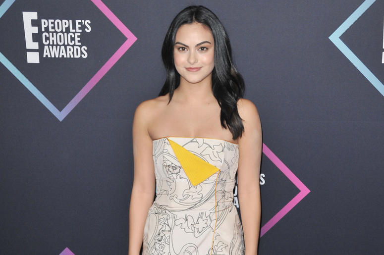 Camila Mendes arrives at the 2018 E! People's Choice Awards held at the Barker Hangar in Santa Monica, CA on Sunday, November 11, 2018. Camila Mendes arrives at the 2018 E! People's Choice Awards held at the Barker Hangar in Santa Monica, CA on Sunday, November 11, 2018.