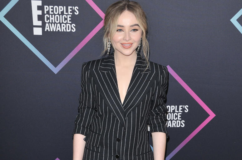 Sabrina Carpenter arrives at the 2018 E! People's Choice Awards held at the Barker Hangar in Santa Monica, CA on Sunday, November 11, 2018. Sabrina Carpenter arrives at the 2018 E! People's Choice Awards held at the Barker Hangar in Santa Monica, CA on Sunday, November 11, 2018.