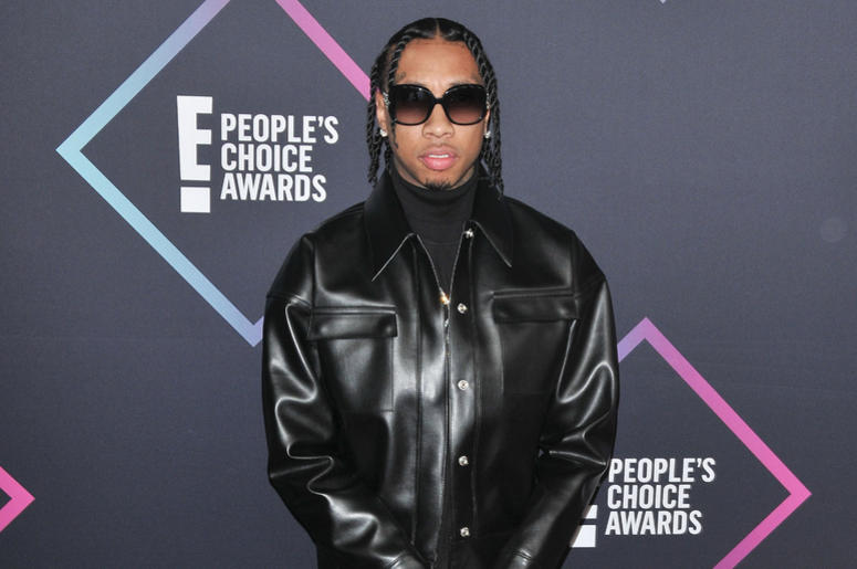 Tyga arrives at the 2018 E! People's Choice Awards held at the Barker Hangar in Santa Monica, CA on Sunday, November 11, 2018. ( Tyga arrives at the 2018 E! People's Choice Awards held at the Barker Hangar in Santa Monica, CA on Sunday, November 11, 2018. (