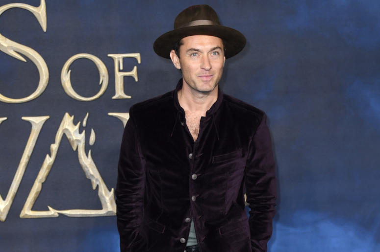 Jude Law attending the Fantastic Beasts: The Crimes of Grindelwald UK premiere held at Leicester Square, London. Jude Law attending the Fantastic Beasts: The Crimes of Grindelwald UK premiere held at Leicester Square, London.