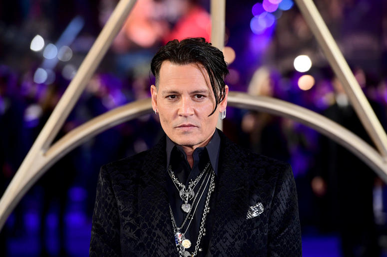Johnny Depp attending the Fantastic Beasts: The Crimes of Grindelwald UK premiere held at Leicester Square, London. Johnny Depp attending the Fantastic Beasts: The Crimes of Grindelwald UK premiere held at Leicester Square, London.