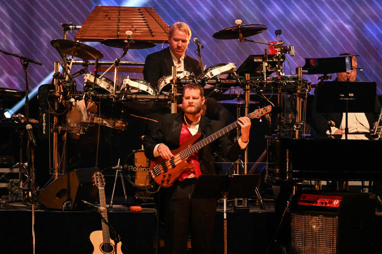 WEST PALM BEACH, FL - NOVEMBER 21: Mannheim Steamroller in concert at The Kravis Center in West Palm Beach, Florida on November 21, 2018. WEST PALM BEACH, FL - NOVEMBER 21: Mannheim Steamroller in concert at The Kravis Center in West Palm Beach, Florida on November 21, 2018.