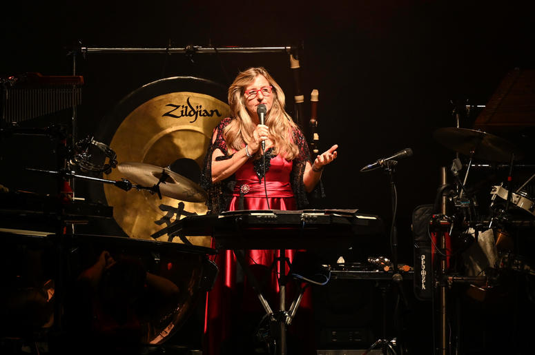 WEST PALM BEACH, FL - NOVEMBER 21: Mannheim Steamroller in concert at The Kravis Center in West Palm Beach, Florida on November 21, 2018. WEST PALM BEACH, FL - NOVEMBER 21: Mannheim Steamroller in concert at The Kravis Center in West Palm Beach, Florida on November 21, 2018.