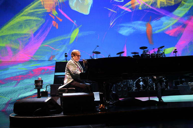 Elton John in Concert at the BB&T Center in Sunrise, Florida on November 23, 2018. Elton John in Concert at the BB&T Center in Sunrise, Florida on November 23, 2018.