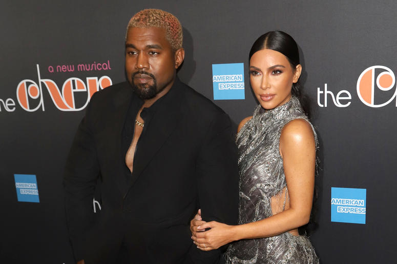 Kanye West and Kim Kardashian West attend the opening night of "The Cher Show" on Broadway at the Neil Simon Theatre in New York Kanye West and Kim Kardashian West attend the opening night of "The Cher Show" on Broadway at the Neil Simon Theatre in New York