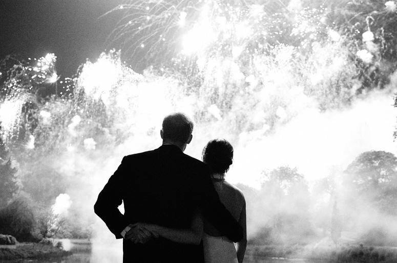This photograph taken by Chris Allerton of the Duke and Duchess of Sussex at their Wedding Reception at Frogmore House on 19th May features on their Royal Highnesses’ Christmas card this year. This photograph taken by Chris Allerton of the Duke and Duchess of Sussex at their Wedding Reception at Frogmore House on 19th May features on their Royal Highnesses’ Christmas card this year.