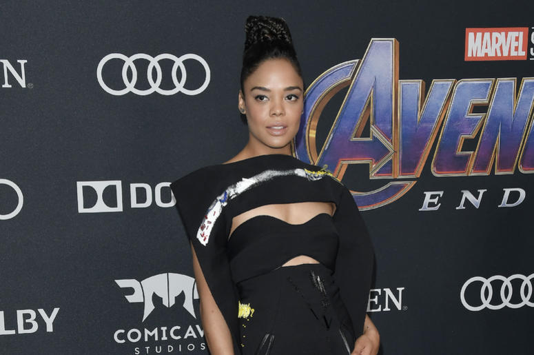 Tessa Thompson arrives at Marvel Studios' "Avengers: Endgame" World Premiere held at the Los Angeles Convention Center in Los Angeles, CA on Monday, April 22, 2019. Tessa Thompson arrives at Marvel Studios' "Avengers: Endgame" World Premiere held at the Los Angeles Convention Center in Los Angeles, CA on Monday, April 22, 2019.