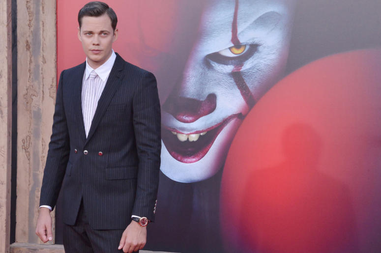 Bill Skarsgård arrives at the Warner Bros. Pictures' IT CHAPTER TWO Premiere held at the Regency Village Theatre in Westwood, CA on Monday, August 26, 2019. Bill Skarsgård arrives at the Warner Bros. Pictures' IT CHAPTER TWO Premiere held at the Regency Village Theatre in Westwood, CA on Monday, August 26, 2019.