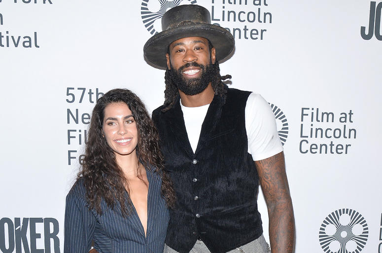 TIffany Gerber and DeAndre Jordan attend the “Joker” Premiere at the 57th New York Film Festival in New York, NY, October 2, 2019. TIffany Gerber and DeAndre Jordan attend the “Joker” Premiere at the 57th New York Film Festival in New York, NY, October 2, 2019.